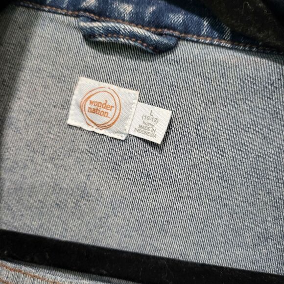 Jean Jacket Size Large - Picture 3 of 5